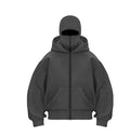 Fleece-lined Double Hooded Sweater