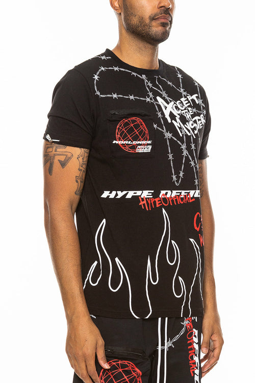 Hype Official Print Tshirt WT8880