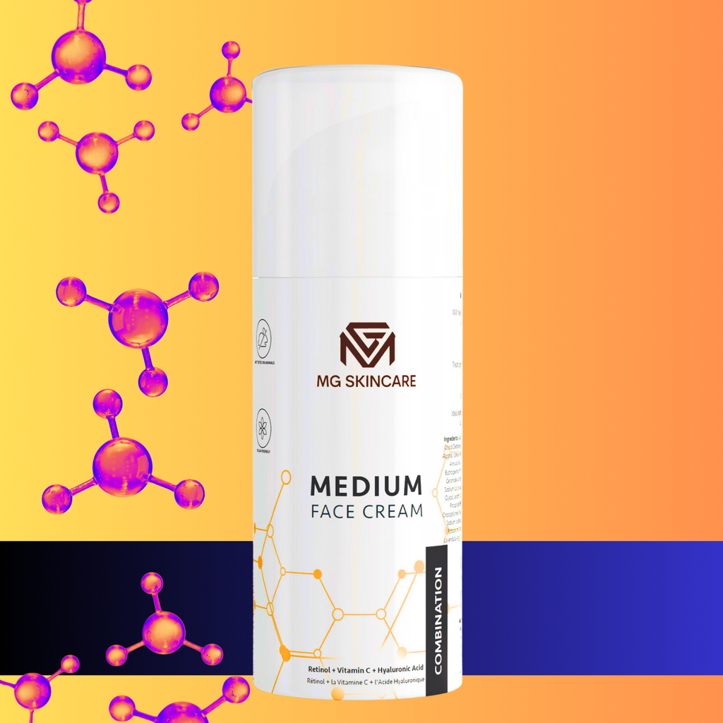 Medium Face Cream with Retinol - Vita C & Hyaluronic Acid-0